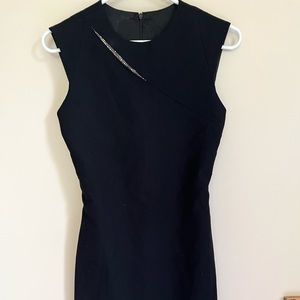Versace sheath little black dress 90s chic